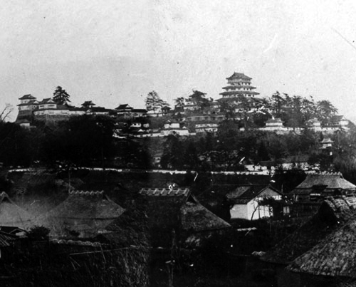 津山城の古写真